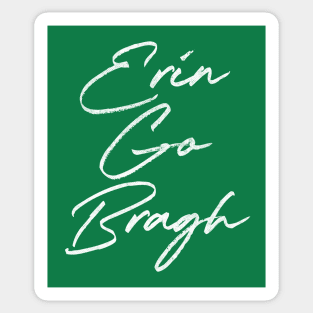 Erin Go Bragh / Retro Irish Design Sticker